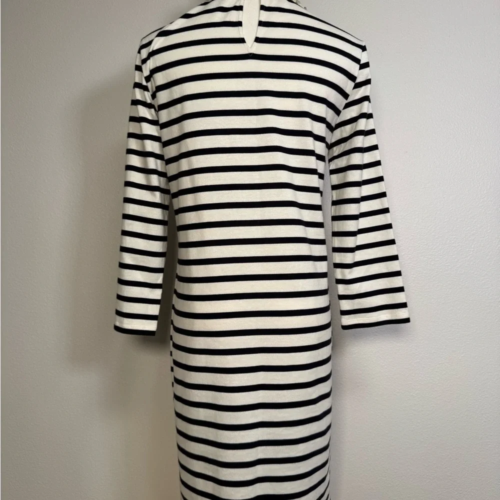 Kate Spade Poplin Collar Striped Tee‎ Dress Women’s Sz Xs Classic